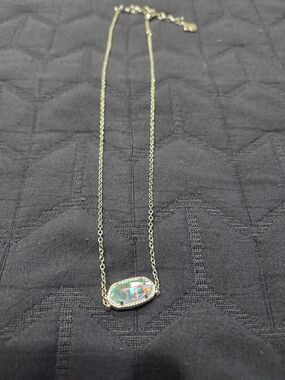 Kendra Scott Gold Iridescent Opal Pendant Necklace